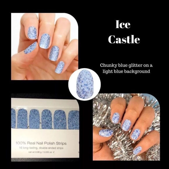 111. Color Street Nail Polish Strips - Ice Castle - Picture 2 of 3
